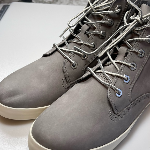 Timberland A62BH 6 Inch Premium Boot CASTLEROOK Lace-up  Timberland Ortholite Leather Gray Shoe Boot Lace Up Sz9
